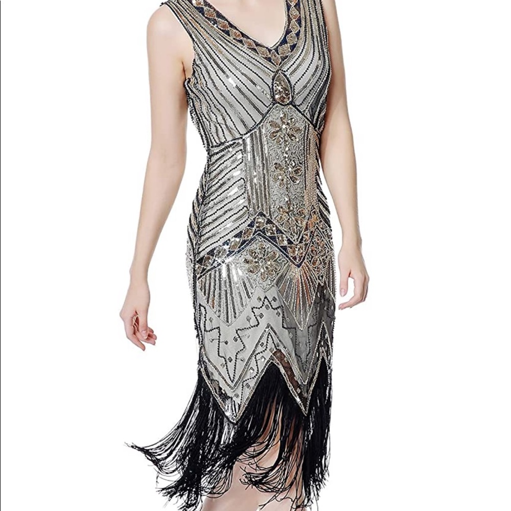 Sequins Flapper Dress
